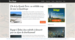 Desktop Screenshot of buzz-voyage.com