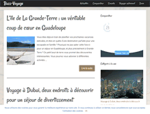 Tablet Screenshot of buzz-voyage.com